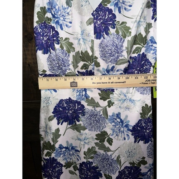 Sam Edelman Womens Floral Print Midi Dress Size XS Flowy, Romantic, Soft, Sexy - Picture 7 of 16